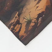 Fantastische Schattigee muziek uit de woestijn Fleece Deken (Hoek)