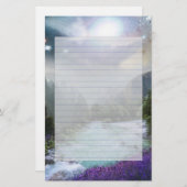 Fantastische Schilderachtig Natuur Briefpapier (Voorkant / Achterkant)