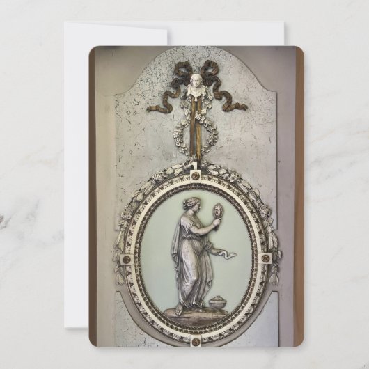 Fantastische schoonheid feestdagenkaart (Voorkant)