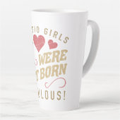 Fantastische Schorpioen voor vrouwen Latte Mok (Rechterhoek)