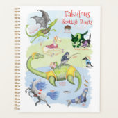 Fantastische Schotse Beesten planner (Voorkant)