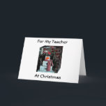 FANTASTISCHE SNOWMAN BIJ CHRISTMAS VOOR SPECIALE L FEESTDAGEN KAART<br><div class="desc">VOOR "UW SPECIALE LEERDER" IN CHRISTMAS - DEZE GEWELDIGE EN ECHT GESCHIKTE SNOWMAN EN ZEER SPECIALE WENSEN BETEKENEN HEM OF HAAR VAN "JULLIE!"</div>