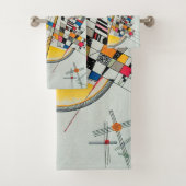 Fantastische spanning van Wassily Kandinsky Bad Handdoek (Insitu)