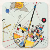 Fantastische spanning van Wassily Kandinsky Kartonnen Onderzetters (Voorkant)