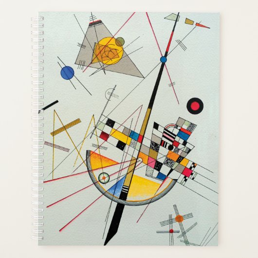 Fantastische spanning van Wassily Kandinsky Planner (Voorkant)