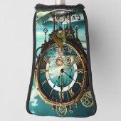 Fantastische steampunk zee klok golfheadcover (Draai 90)