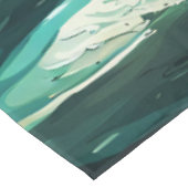 Fantastische steampunk zee klok tafelkleed (Gekanteld)