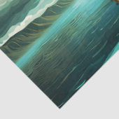 Fantastische steampunk zee klok tissuepapier (Detail)