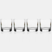 Fantastische steampunk zee klok whisky glas (Links)