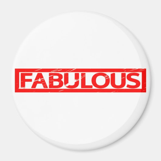 Fantastische stempel magneet (Voorkant)