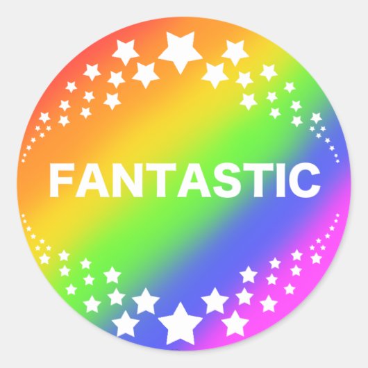 Fantastische Sticker (Voorkant)