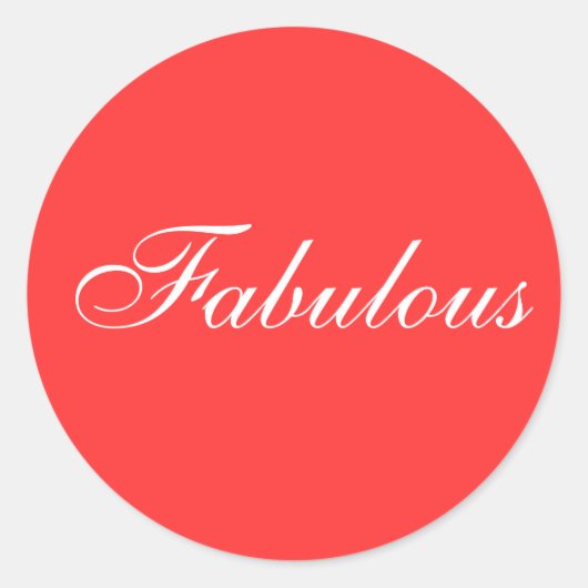 Fantastische Sticker (Voorkant)