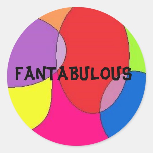 Fantastische Sticker (Voorkant)