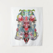 Fantastische symmetrische kunst wandkleed (Voorkant)