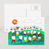 Fantastische tandheelkundige kunstgeschenken briefkaart (Voorkant / Achterkant)