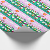 Fantastische tandheelkundige kunstgeschenken cadeaupapier (Hoek)