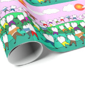 Fantastische tandheelkundige kunstgeschenken cadeaupapier (Rol Hoek)