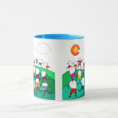 Fantastische tandheelkundige kunstgeschenken mok (Midden)