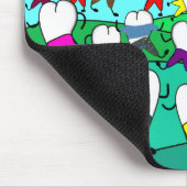 Fantastische tandheelkundige kunstgeschenken muismat (Hoek)