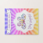 Fantastische tante Butterfly Gift Ideeën Legpuzzel (Horizontaal)