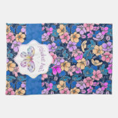 Fantastische tante vlinder cadeau theedoek (Horizontaal)