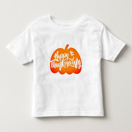 Fantastische tekst over pompoen voor Thanksgiving Kinder Shirts (Voorkant)