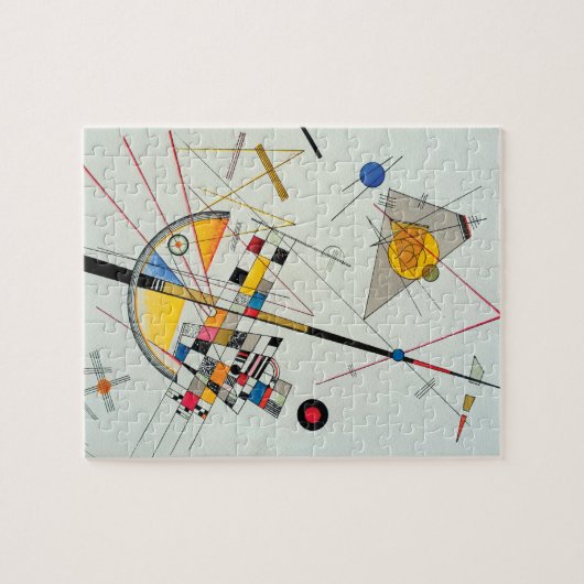 Fantastische tensie door Wassily Kandinsky Legpuzzel (Horizontaal)