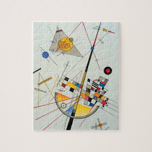 Fantastische tensie door Wassily Kandinsky Legpuzzel (Verticaal)