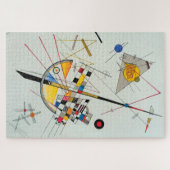 Fantastische tensie door Wassily Kandinsky Legpuzzel (Horizontaal)