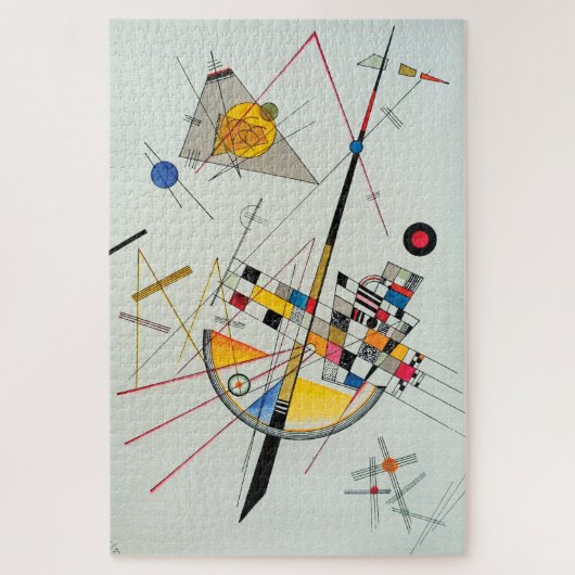 Fantastische tensie door Wassily Kandinsky Legpuzzel (Verticaal)