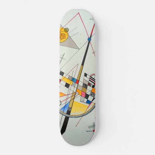 Fantastische tensie door Wassily Kandinsky Persoonlijk Skateboard (Voorkant)