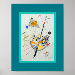Fantastische tensie door Wassily Kandinsky Poster