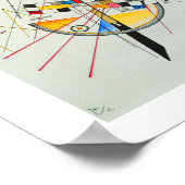 Fantastische tensie door Wassily Kandinsky Poster (Hoek)