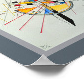 Fantastische tensie door Wassily Kandinsky Poster (Hoek)