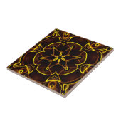 Fantastische Toscaanse kleuren 01 ~ Tegeltje (Zijkant)