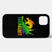 Fantastische trekstijl IMAGINE Fantasy Ideaal voor Case-Mate iPhone Case (Achterkant (horizontaal))
