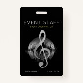 Fantastische tune-evenementcoördinator badge (Achterkant)