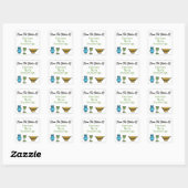 Fantastische "Uit mijn keuken" sticker sjabloon (Vel)