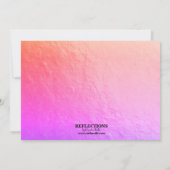 Fantastische uitnodiging van de 50ste verjaardag v (Achterkant)