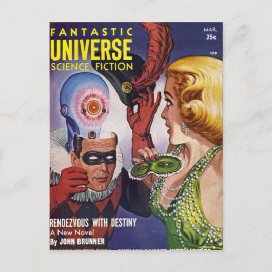 Fantastische Universe 2 Jigsaw Puzzel Briefkaart (Voorkant)