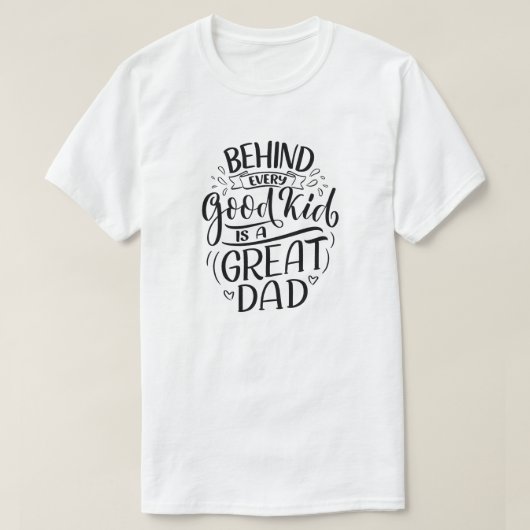 Fantastische vader T-Shirt (Design voorkant)