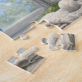 Fantastische Vader Vogel Kunstpuzzel Legpuzzel (Zijkant)