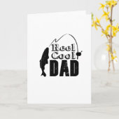 Fantastische vaders dag cadeau voor Geviste visser Kaart (Gele Bloem)