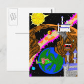 Fantastische verborgen afbeeldingen briefkaart (Voorkant / Achterkant)