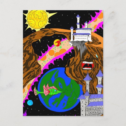 Fantastische verborgen afbeeldingen briefkaart (Voorkant)