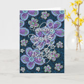 Fantastische verjaardag van de dochter! kaart (Gele Bloem)