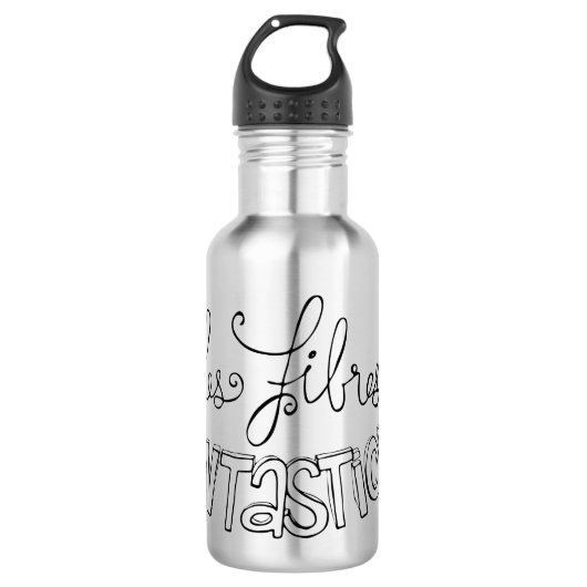 Fantastische vezels waterfles  (Voorkant)