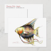 Fantastische vis: Angelo Post Cards Briefkaart (Voorkant / Achterkant)