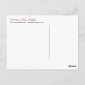 Fantastische vis: Angelo Post Cards Briefkaart (Achterkant)