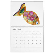 Fantastische vis kalender (Mar 2026)